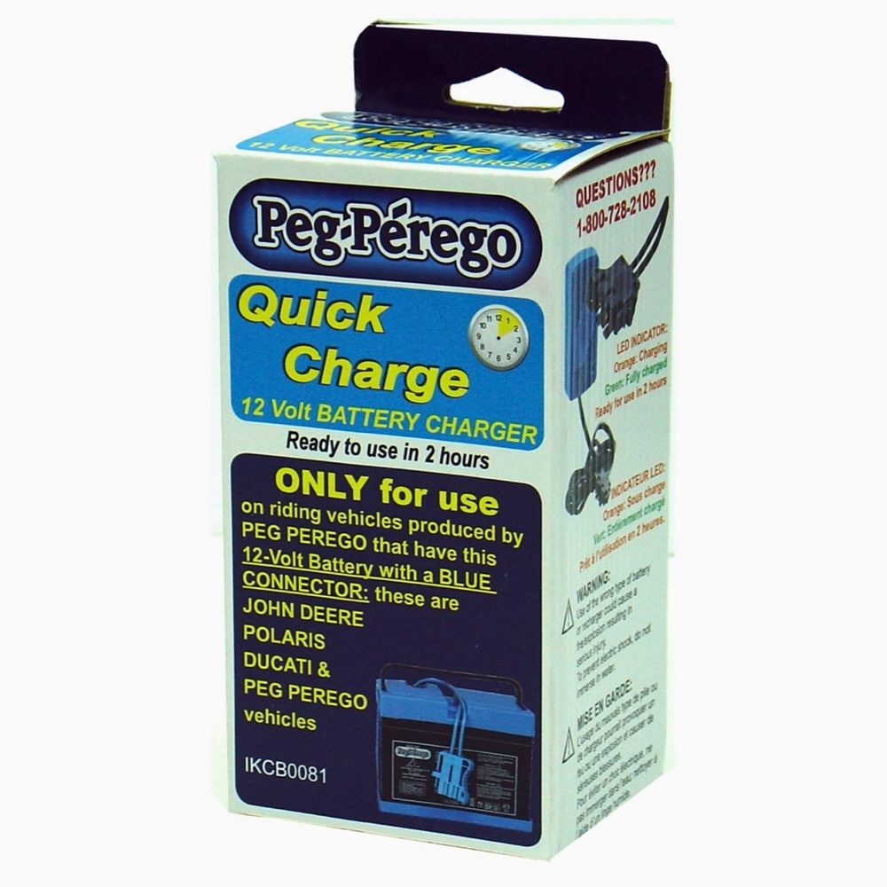 Peg Perego 12v quick charger